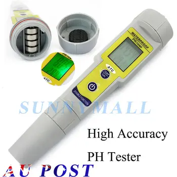 Digitalni PH Tester LCD PH Tester Žep Pero Hrane Lab PH Spremlja Visoka Natančnost PH Meter Vode Čistosti Tester za Merjenje Orodja