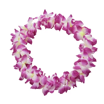 NOVO 1Pc Hawaiian Cvet: roœnate vence Garland Ogrlica Fancy Stranka Obleko Plaži na Havajih Zabavno Cvetje DIY Stranka Plaži Dekoracijo na Debelo