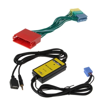 Auto Kabel Adapter za Vtičnico Avto MP3 Predvajalnik Radio na Vmesnik CD Changer USB, SD, AUX Za Audi A2, A4, A6 S6 A8 S8 8P avto dodatki