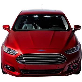 Za Ford Fusion Mondeo 2013-2016 Chrome Sprednje Luči za Meglo Pokrov Plošče Trim Obroč LH&RH Par
