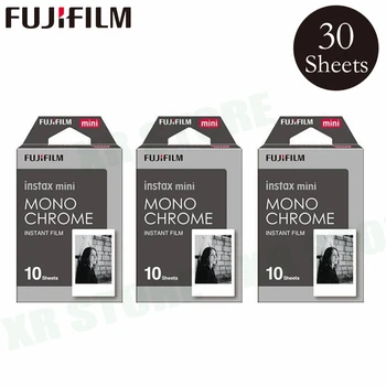 Fujifilm Instax Mini 8 9 Filma MONO CHROME Fuji Instant Foto Knjigo 30 Listov Za 70 7s 50s 50i 90 25 Delež SP-1 2 Kamera