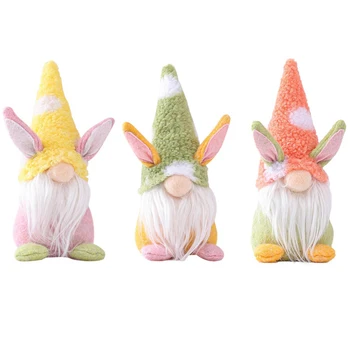 Velikonočni Okras Zajček Gnome Lutka Za Domov DIY Brezosebna Plišastih Igrač Velikonočni Palček Doma Stranka Dekor Otroci Igrače