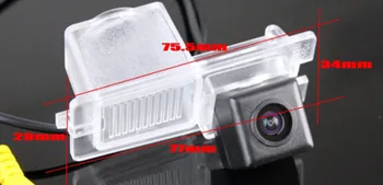 Avto Rear View & Night Vision HD CCD Nepremočljiva in Shockproof Kamera za SSangYong Novo Actyon / Mikro Rexton II 2011~