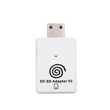 DC TF Kartice SD Adapter Bralec V2 za sega Dreamcast in Disk z DreamShell Boot Dropshipping