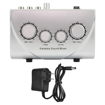 Prenosni Karaoke Zvočni Mešalnik Strokovno Echo Mešalnik Digitalni Sistem Naprave 203A