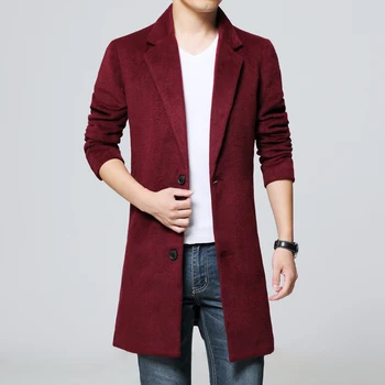 Jeseni in spomladi Mens moda Klasičnih poslovnih jarek Plašč za moške, visoke kakovosti Jakna Moški Priložnostne Coats Mens Classic windbreaker