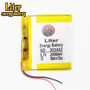 Litij-Tablet polimer baterijo 3,7 V 400MAH 303442 MP3, MP4 MP5 GPS Bluetooth malo igrače igra