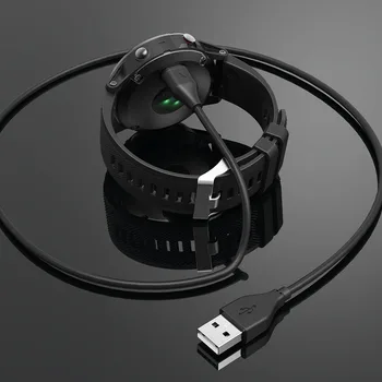 Črna Polnilnik USB Podatkovni Kabel za Polnjenje, 1m za Garmin fenix 5 5S 5X Forerunner 935 Pametno Gledati Kompaktna in lahka Zasnova