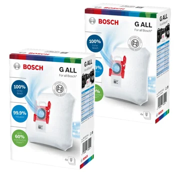 Bosch BBZ 51 AF sesalnik Tip G VSE Vrečko za Prah 2 Škatle (8 Kosov) HT-TT0084-2-24 DARILO