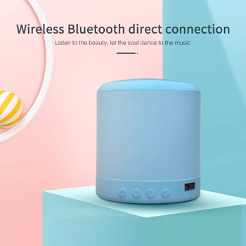 2020 Novi Mini Smart Bluetooth Zvočnik Prenosni Bluetooth+FM MP3 Zvočnik Napolnite Glasbe Subwoofer Prenosni Stereo Audio Zvočniki