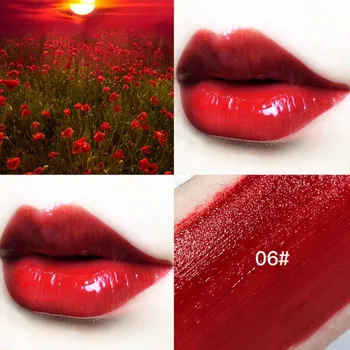 3D Ogledalo Ustnice Glaze Mat Tekoči Šminka Non-Stick Pokal Dolgotrajno Ustnice Kit Kozmetika Ličila Nepremočljiva Lip Gloss