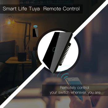 WiFi Smart Stensko Stikalo NAS Vrsta Smart Life/Tuya Brezžični Daljinski upravljalnik Delo z Alexa googlova Domača stran