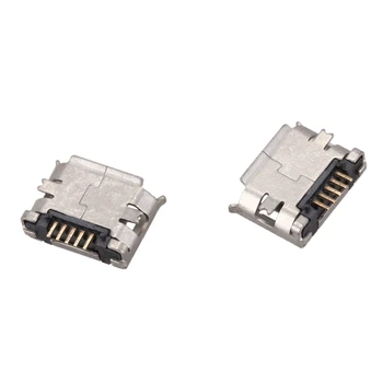 10 kosov Micro USB tip B female 180 Razred 5 pin površinska montaža SMD varjenje Jack