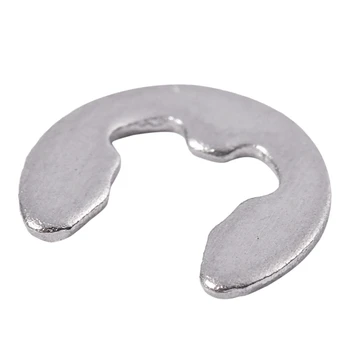 10 Kos Pritrdilni Set Zunanji Ohranjanje Snap Ring E-Posnetek varovalni obroček 2,5 mm Srebrna