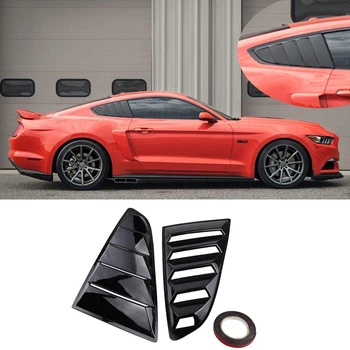 Avto Tunning Plošče Strani Zraka Vent Pokrov Zadnje Četrtletje Okno Reže Spojler odvodne cevi za Ford Mustang -2020