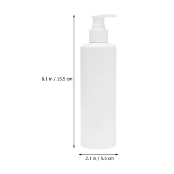 5pcs Izpraznite Črpalko Plastenk Tlak Emulzija Steklenico za Potovanje Domačo Uporabo(250 ML)