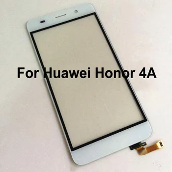 Za Huawei Honor 4A 4 Honor4A SCL-AL00 na Dotik Zaslon Računalnike Stekla, Senzor na Dotik zaslon občutljiv na Dotik Z Flex Kabel