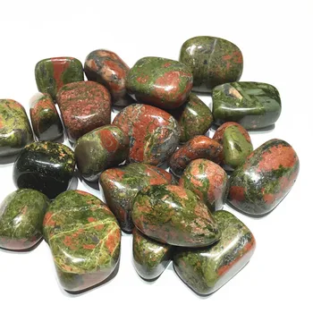 Naravni Polirani Unakite Kristalno Sušilnih Kamen nepravilne oblike Rock kristal, za dekoracijo doma