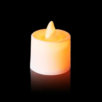 LED Sveča, Luč Utripa Brezplamensko Sveče Obliko Lučka Sveti Romantično Poroko Festival Rojstni Dekoracijo Noč Svetlobe