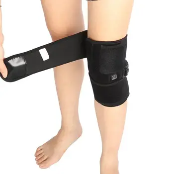 1Pc Ogrevano Kolena Naramnicami Zaviti USB Ogrevanje na Kolena Pad Kolena Protector Za Artritis Bolečine Kolena Električni Massager Nova