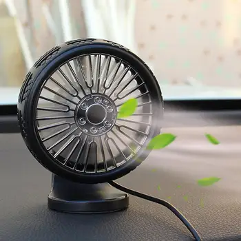 Auto Mini USB Desk Fan Avto Aromaterapija Električni USB Ventilator Zraka Vtičnico sredinski Konzoli, Balzam za ustnice Majhne, klimatska Naprava Hladilni Ventilator