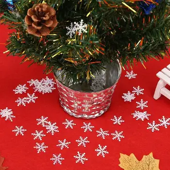 300pcs Ponaredek Snežinka Božično dekoracijo za dom Božični Prizor Poroka Stranka Dekor Novo Leto, Božič DIY Drevo, Okna Okraski