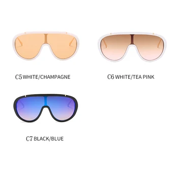 Klasična Prevelik Pohodništvo sončna Očala Ženske blagovne Znamke Oblikovalec Dame sončna Očala Vožnje Letnik UV400 Očala Feminino