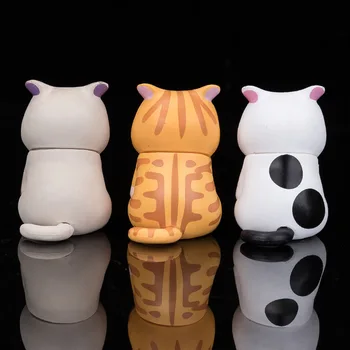 3 Kos Facepalm Mačka Risanka Mucek Igrača Torta Predstavlja Kawaii Namizno Dekoracijo Doma Decore