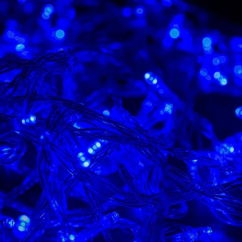 100 LED 10M Božično Drevo Pravljice Stranka Luči Xmax Nepremočljiva Barve