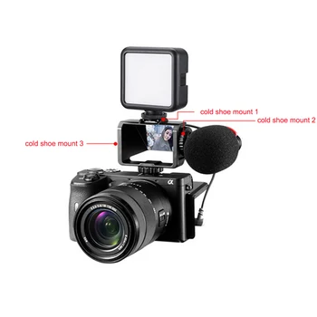 Flip Zaslona Nosilec za Fujifilm XT2 XT3 XT20 XT30 Video Snemanje Vzvratno Ogledalo držalo za Sony A6500/6300/A73 Serije