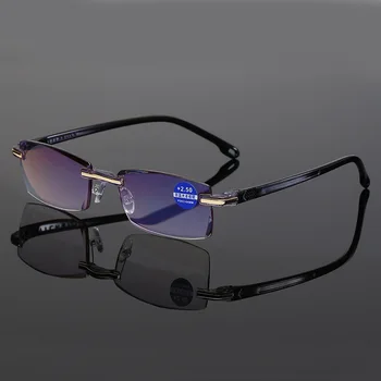 Nova Plastična Ženske Obravnavi Očala Anti-modra Svetloba Moških Presbyopic Poslovnih Očala Očala +1.0 +1.5 +2.0 +2.5 +3.0 +3.5 +4.0