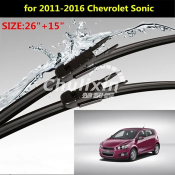 2pcs/veliko Metlice brisalcev za 2011-2016 Chevrolet Sonic 26