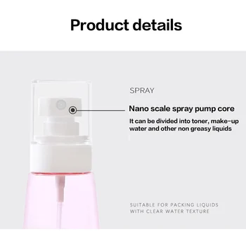 3 Barve Parfum Spray Steklenico Vode Plastičnih Vžigalnike Potovalni Kozmetični Losjon Za Shranjevanje Megle Steklenico Prozoren Sprej Posodo
