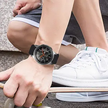 HUAWEI watch gt2/2e/pro trak Za Samsung watch 3 45/41mm Prestavi S3/Aktivna 2 46mm 42mm Silikonsko zapestnico amazfit gtr 2 watch band