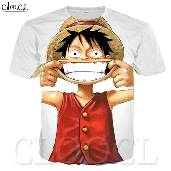 CLOOCL Japonski Anime En Kos T-shirt Za Moške, Ženske T Shirt Smešno 3D Tiskanja zgornji del Trenirke za Šport Puloverju