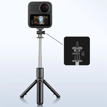 S03 Bluetooth Selfie Palica Aluminij Teleskopski Nastavek Za Brezžični Bluetooth Daljinsko Upravljanje Gimbal Nosilec