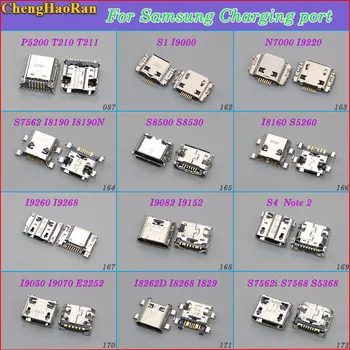ChengHaoRan 2PCS Nov Priključek Mikro USB Port Polnjenje Stojalo Za Samsung I9000 Galaxy I9200 I9330 I9260 S1 S4 P5200 T211 OPOMBA 2
