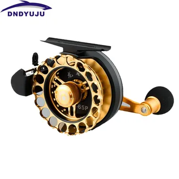 DNDYUJU Fly Fishing Reel 6BB+1RB CNC Machined FA-65P Left Right Aluminum Alloy Fly Reel, Light Weight yet Incredibly Strong