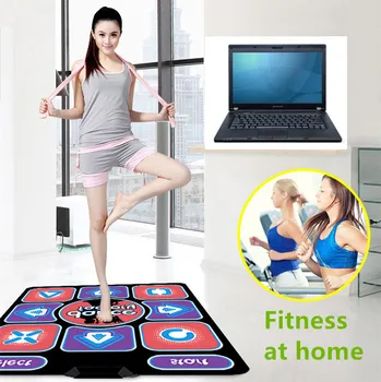 Ples mat povezave USB računalnik laptop yoga vadbe fitnes pralni športne igre, pesmi, Petje, glasba CP ples preprogo konzole