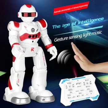 RC Daljinski Nadzor Robota Pametno Hoditi Pojejo Ples Dejanje Slika Gesto Senzor Ples Robot Električni Otroke, Izobraževalne Igrače Darilo