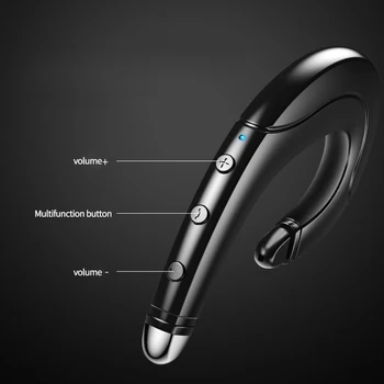 F88 Šport Uho Kavelj Za Prostoročno Kostne Prevodnosti Enostranske Slušalke Brezžične BluetoothV5.0 Šumov Slušalke
