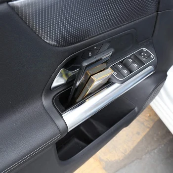 Avto Armrest Polje Vrata s pomnilniškimi Škatle za Rokavice Nosilec za Telefon, Organizator za Mercedes Benz B GLB Razred W247 X247 2019 2020
