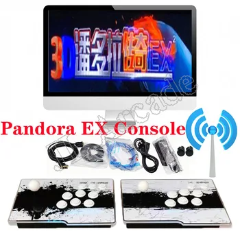 3D Pandora Saga Polje EX WIFI 8000 v 1 Shranite Funkcijo Multiplayer igralne palice Retro Arkadna Igra Konzola Kabinet Podporo 4 Igralci