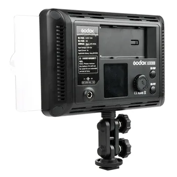 Godox LED308Y 3300K 380-LED Video Luč, Svetilka + Brezžični Daljinski / Grip Ročaj za DV kamere Kamere