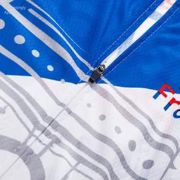 Pro Blue France reprezentance Kolesarski Dres Komplet 2020 Kolesa Športna Oblačila 20 D Gel Ropa Ciclismo Kolo, Kolesarska Oblačila