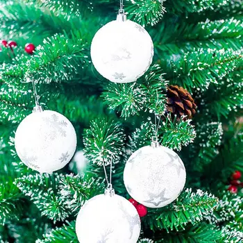 Novo ! Svetal Božič Žogo Tress, Viseče Dekoracije Žogo S Svetlobo Božično Drevo Okrasni Obesek Božič Inovativnih