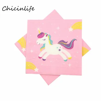 Chicinlife 20 kos/veliko Samorog Papir, otroške Plenice Decoupage Napkin Dekle, Fant Rojstni Dekoracijo Baby Tuš Dobave