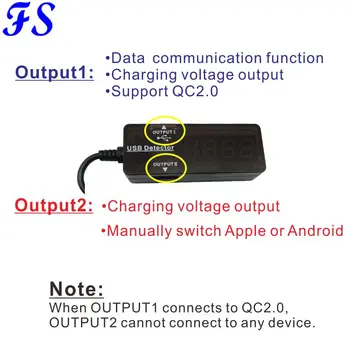 YB26 USB Detektor Napetosti Tester Amper Meter Zmogljivost Baterije Zaslon LED Digitalni ENOSMERNI tok Volt Meter USB Kazalnik QC 2.0