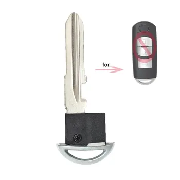 Keyecu 10pcs v Sili Nerezane Rezilo, ki se Uporabljajo V Smart Remote Key Zamenjava Nerezane Sili Rezilo za Mazda 3 6 CX-5
