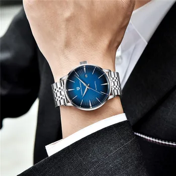 Moške Luksuzne blagovne Znamke mehanska ura PAGANI DESIGN iz nerjavečega jekla 30 M nepremočljiva watch poslovni moški samodejno mehanska ura
